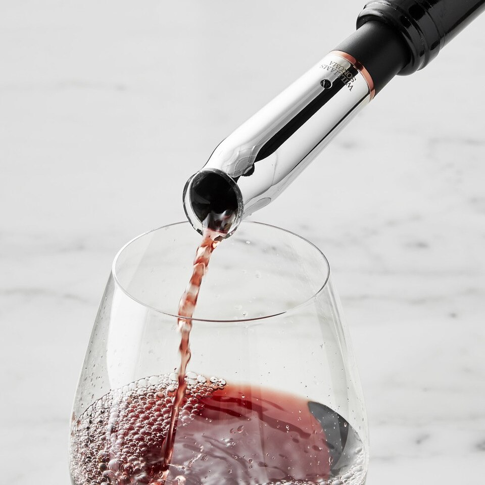 Williams Sonoma Wine Aerator, StainlessSteel & Copper Williams